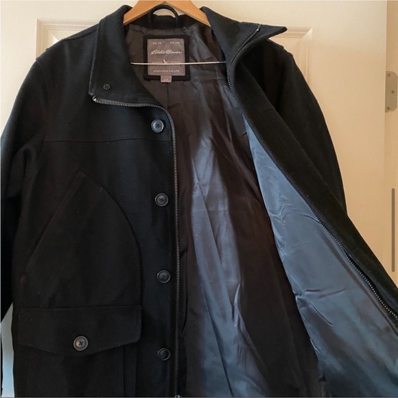 Eddie Bauer Wool Coat - Picture 3 of 12